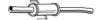 FONOS 614418 Middle Silencer